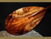 50" ULTIMATE  PREMIUM PADDLE.! Curly KOA Wood Paddle. Made in Hawaii