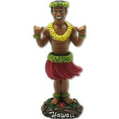 SHAKA MAN Hawaiian DASHBOARD Doll BOBBLE NODDER SHAKER