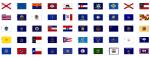 2 Ply Polyester State Flags