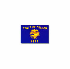 5x8Ft Nylon Oregon State Flag w/Grommets 