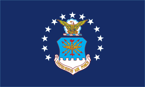 Air Force 4 x 6 feet nylon Flags