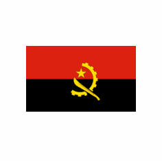 Angola Nylon Flag