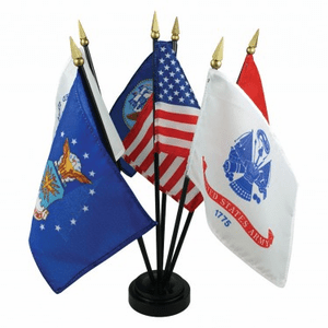 Armed Forces Miniature flags