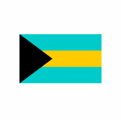 Bahamas Nylon Country Flags