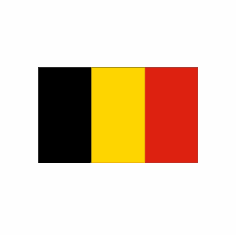 Belgium Nylon Country Flags 