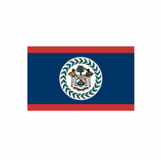 Belize Nylon Country Flag 