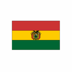 Bolivia Nylon Country Flags 
