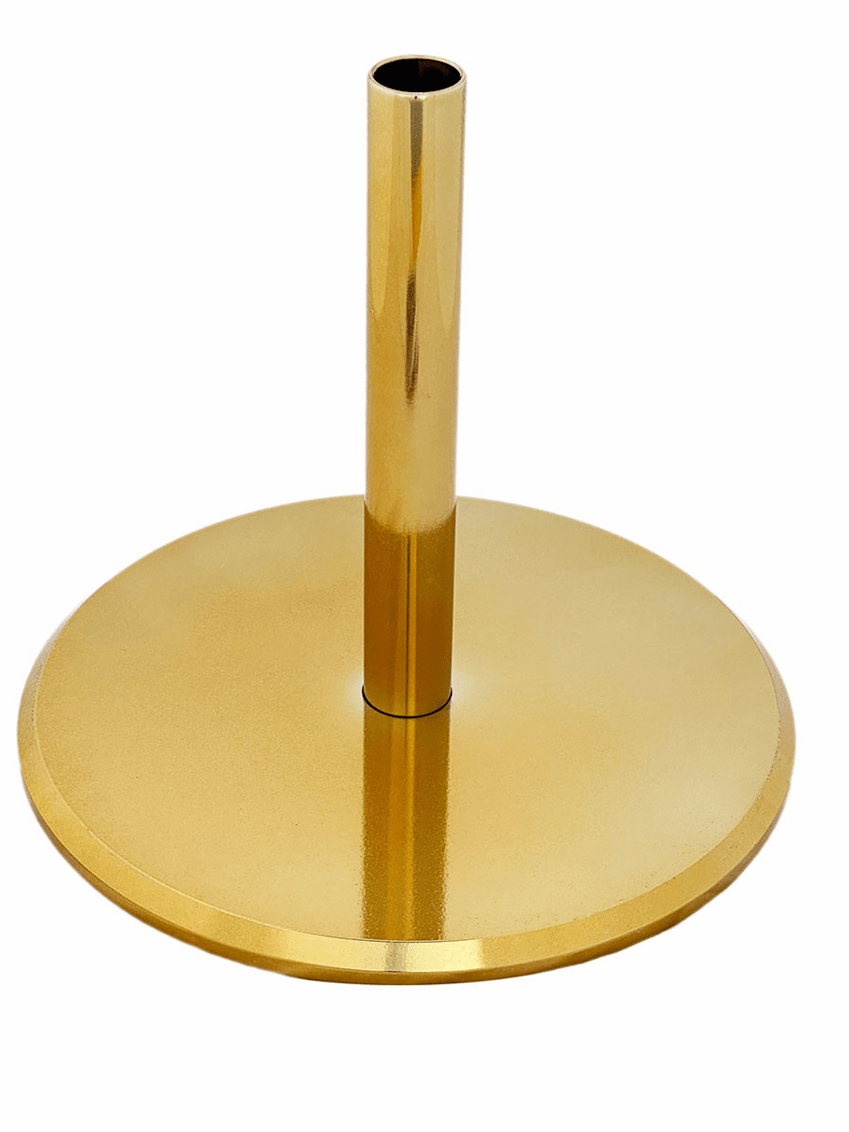 Brass Guidon Pole Floor Stand