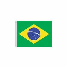 Brazil Flag 3x5Ft Polyester w/Grommets