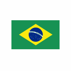 Brazil Nylon Country Flags 
