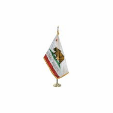 California Indoor Flag Presentation Sets