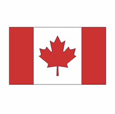 Canada Nylon Flag (Printed)