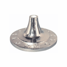 Chrome Plated Guidon Pole Stand
