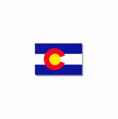 Colorado Flag 4 x 6Ft Nylon Valley Forge Brand