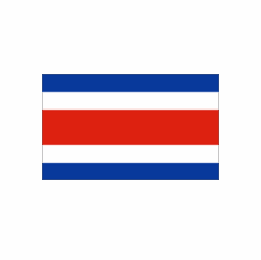 Costa Rica Nylon Flags 