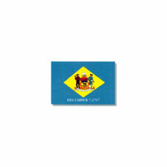 Deleware Flag 4 x 6Ft Nylon Valley Forge Brand