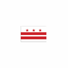 District Of Columbia City Flag Nylon 3x5Ft