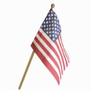 Economy Stick Flag 4"x6" Valley Forge Brand (Dz)