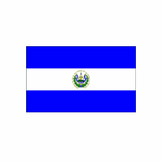 El Salvador Nylon Flags 