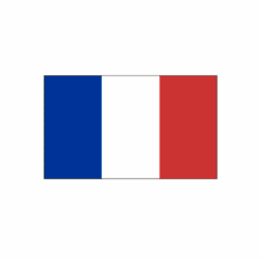 France Nylon Flag (Sewn)