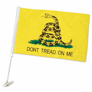 Gadsden "Dont Tread On Me" Car Flag 
