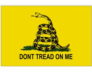 Gadsden Flag 3x5Ft Nylon (Valley Forge Brand)