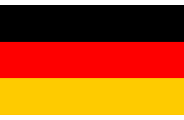 Germany to Korea Flags