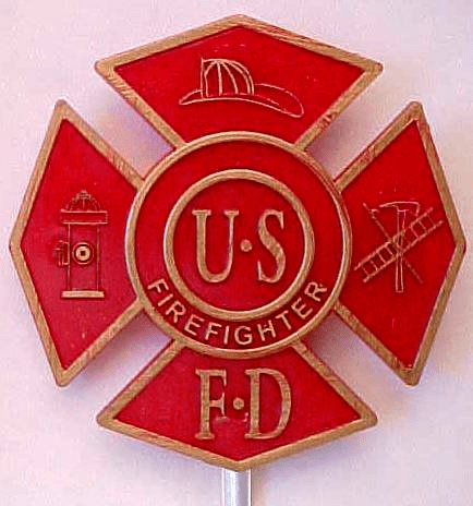 Gravemarker, Fireman Maltese Cross