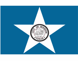 Houston TX City Flag 3x5Ft Nylon