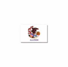 Illinois State Flag 2x3Ft Nylon