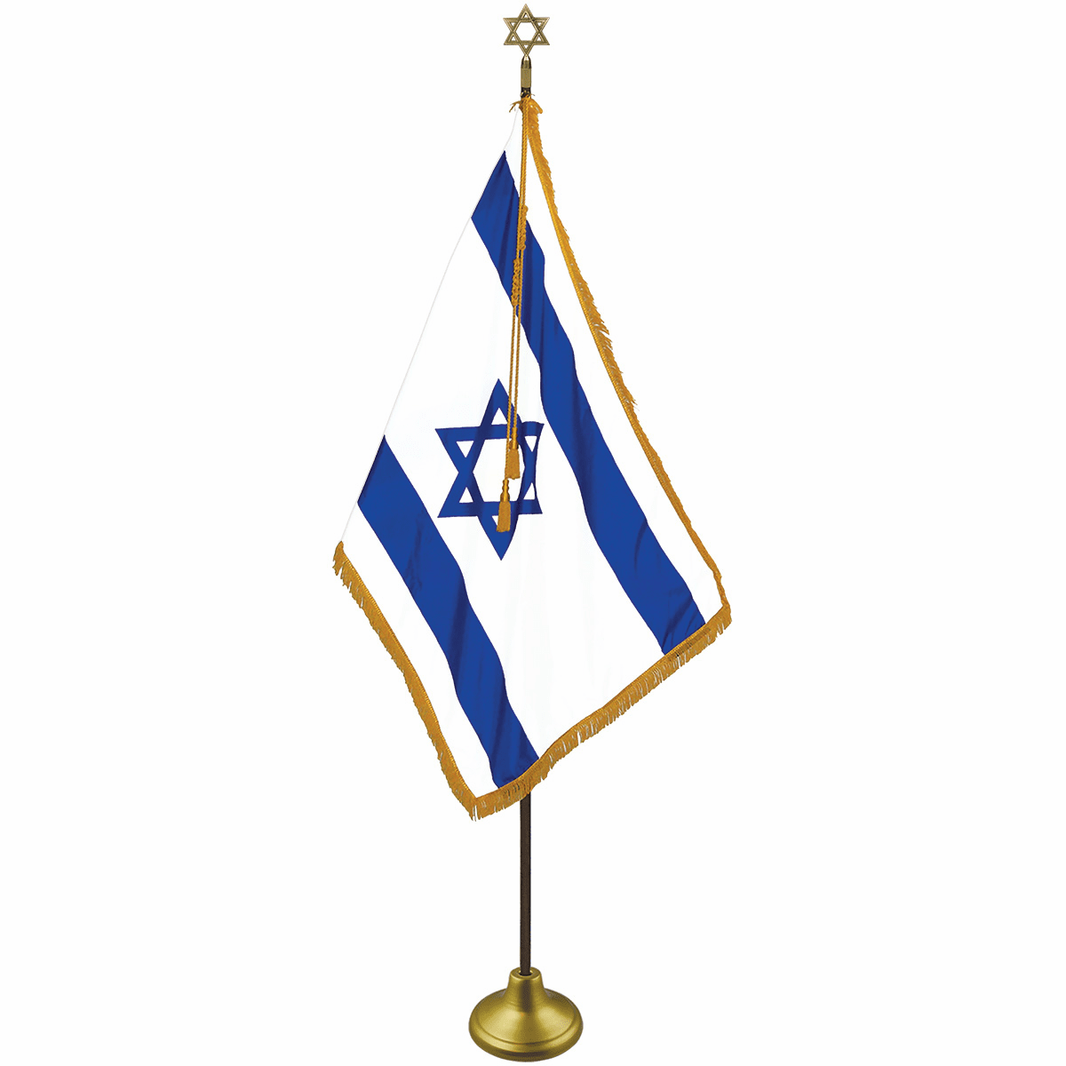 Israel Indoor Flagset (Nylon)