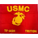 Marine Corps Regulation Size Guidon (Double-Sided)