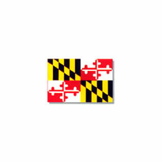 MarylandFlag 4 x 6Ft Nylon Valley Forge Brand