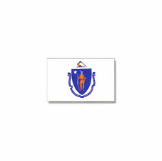 Massachussetts Flag 4 x 6Ft Nylon Valley Forge Brand