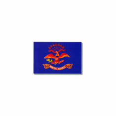 N. Dakota Flag 4 x 6Ft Nylon Valley Forge Brand