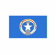 N. Marianas  Flag Nylon Valley Forge Brand