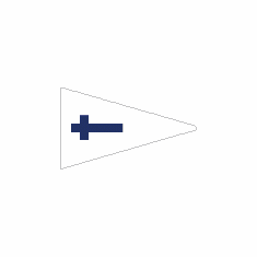 Navy Church Flag Pennant (G-Spec)