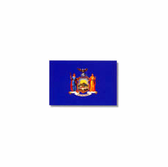 New York State Flag 2x3Ft Nylon