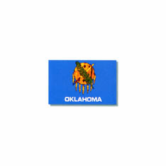 Oklahoma Flag 4 x 6Ft Nylon Valley Forge Brand