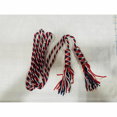 Red White Blue Flag Cord & Tassel (9Ft)