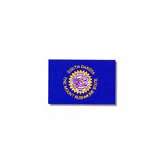 S. Dakota Flag 4 x 6Ft Nylon Valley Forge Brand