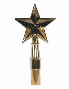 Texas Star Flagpole Ornament