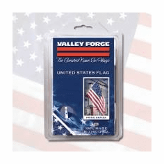 U.S.A. Flag 2.5 x4Ft PolyCotton Sleeved Flag