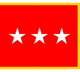 U.S. Army Lieutenant General Flags (3 Star)
