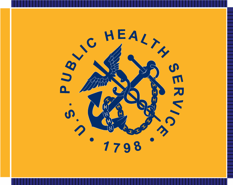 U.S. Public Health Service Flag w/Fringe