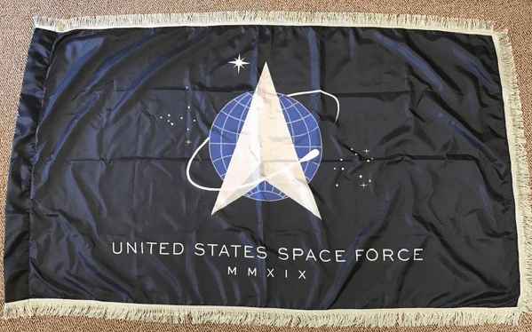 U.S.  Space Force Indoor Presentation Flags 
