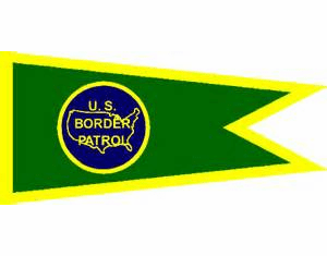 US Border Patrol Flag Burgee