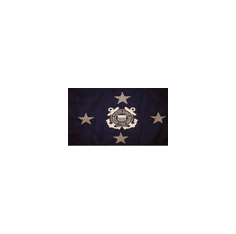 US Coast Guard Admiral Officer Flags
