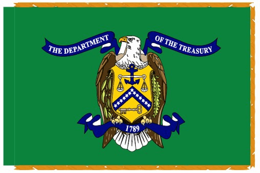 US Department Of The Treasury Flags