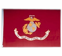 US Marine Corps (Retired) 3x5Ft flag